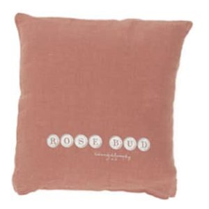 coussin carre lin vieux rose lldeco