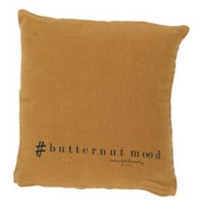 coussin lin moutarde lldeco