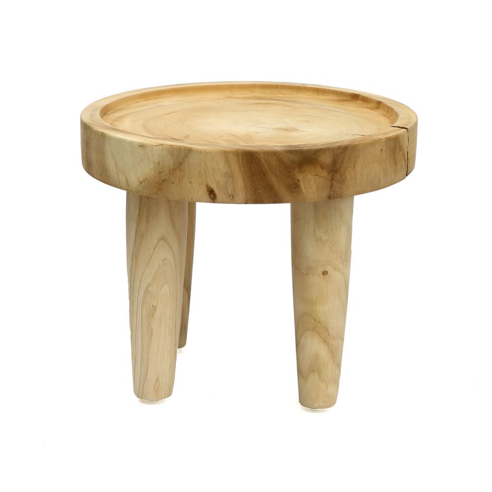 table d'appoint en bois suar naturel fait main - LLdeco