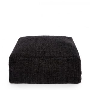 POUF SO CHIC BLACK NAVY BY LLDECO