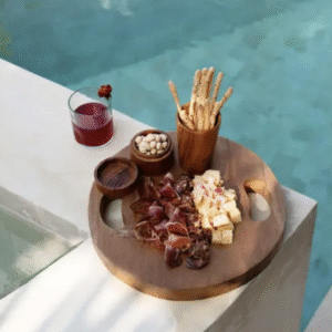 la planche à découper en racine de teck l