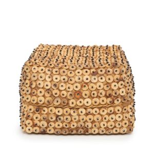 Paniers Carrés Coco – Naturel – Lot de 2