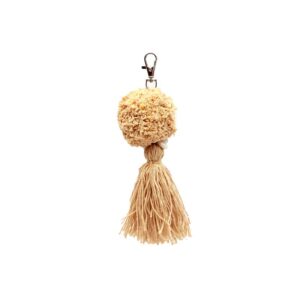 Porte-Clés Pompon – Moka
