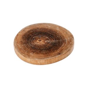Sous-verre Boho en racine de teck