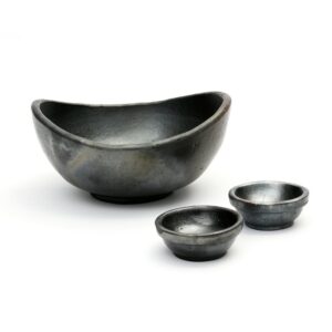 Bol Courbé The Burned – Noir – Lot de 3