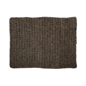 Le tapis en jonc de mer – Noir naturel – 200×300