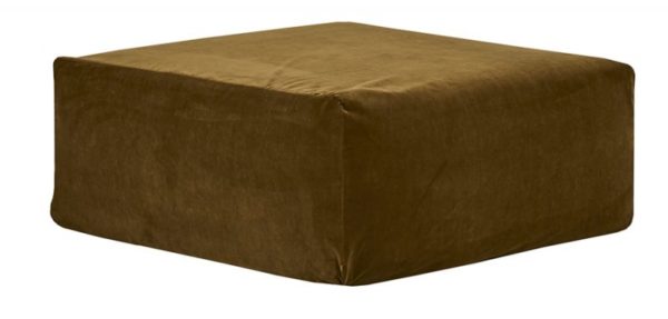 GRAND POUF ROYAL VELOURS FOREST LLDECO