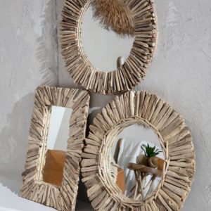 miroirs bois flottés lldeco