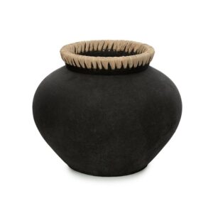 Vase Styly – Noir Naturel – L