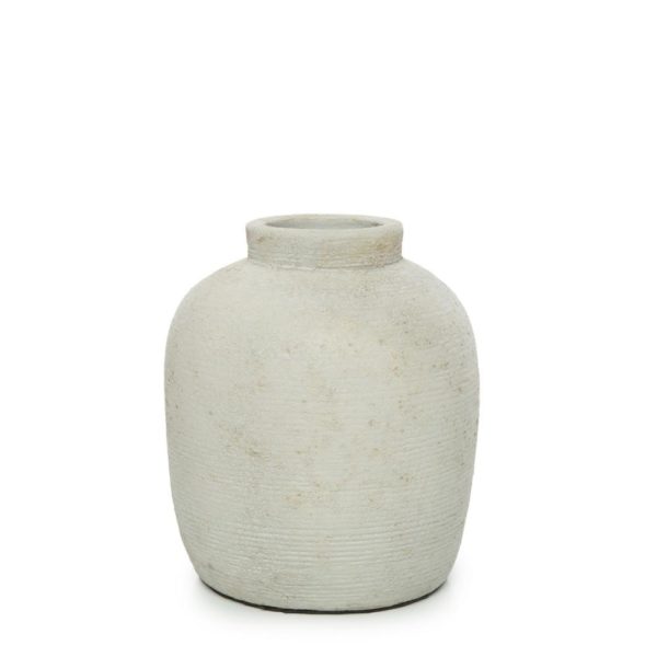 vase blanc décoratif lldeco