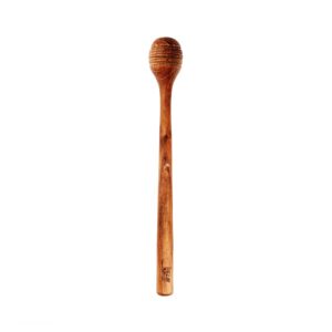 Cuillère à miel en racine de teck