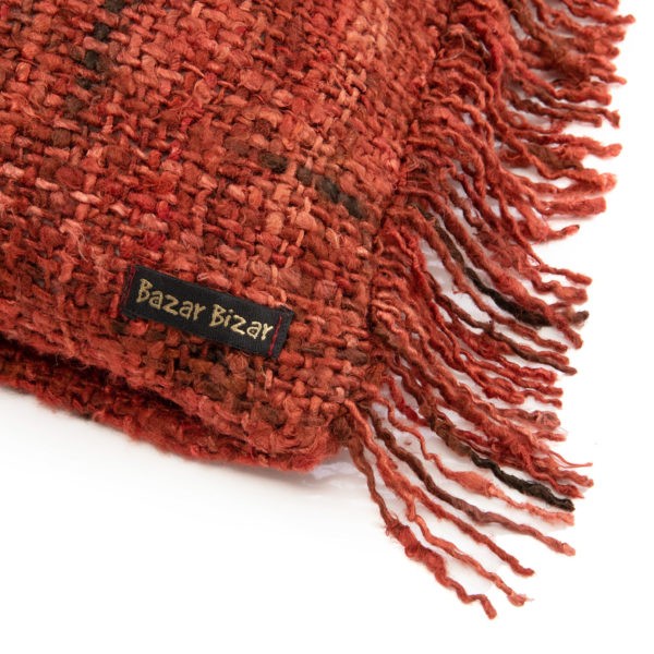 fibre coton naturel boheme rouge by lldeco