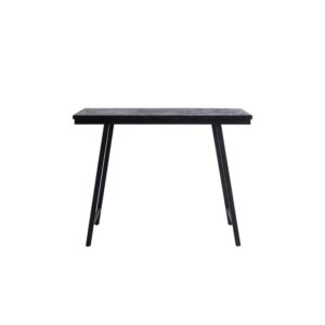 Table Haute Chevron – Noir – 140cm