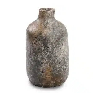 vase antique béton brut design by lldeco