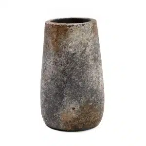 vase antique béton brut design by lldeco