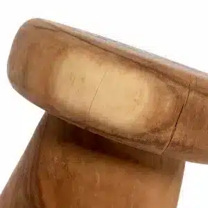 tabouret table bois massif, design naturel pur par lldeco