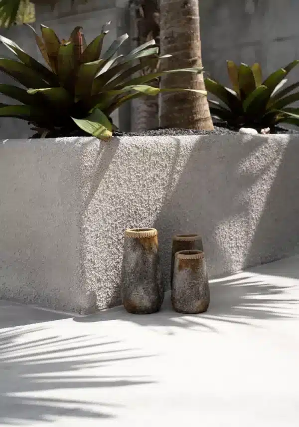 vase béton brut design lldeco