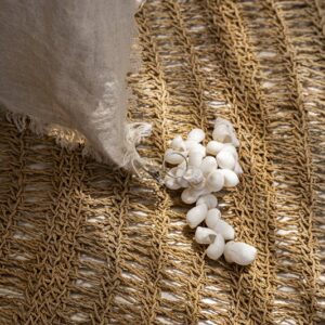 Lot de 4 Poids de Nappe – Blanc