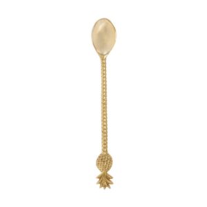 Cuillère Longue Ananas – Doré