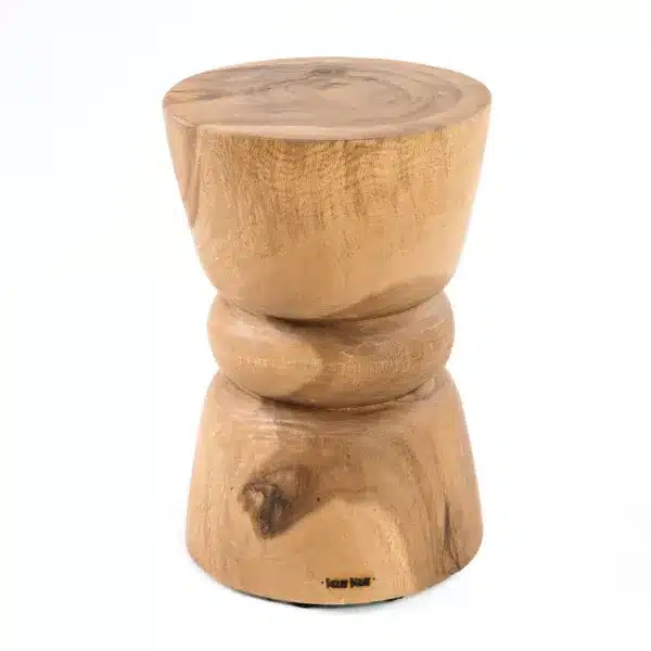 tabouret table éthique et durable en bois recyclé par lldeco