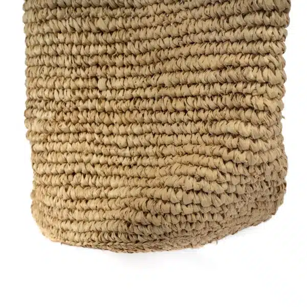 sac caba fait main en fibre naturel, bohème par lldeco