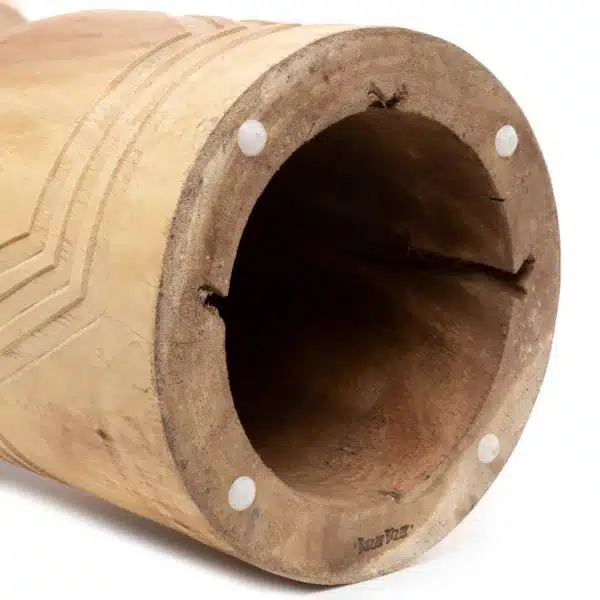 tabouret en bois de suar recyclé, éthique et durable par lldeco