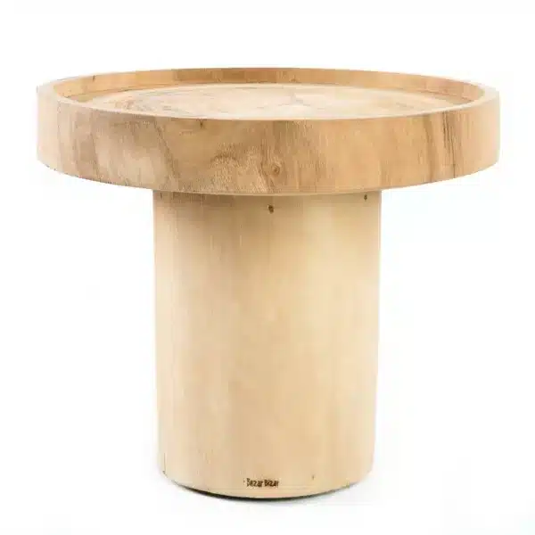 Table d'appoint en bois de Suar lldeco
