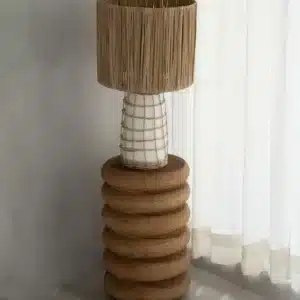 lampe nature chic blanche lldeco