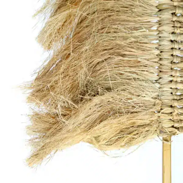 feuille de palmier artisanale en raphia naturel par lldeco
