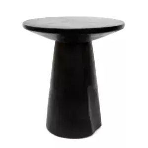 la table d'appoint timber conic noir 50