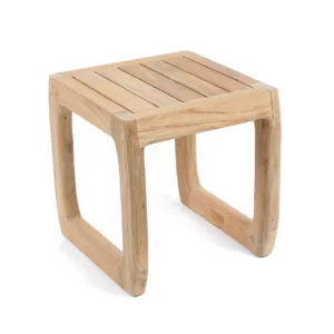 table design en teck recyclé, du mobilier éco responsable, durables, sélectionné par lldeco.fr