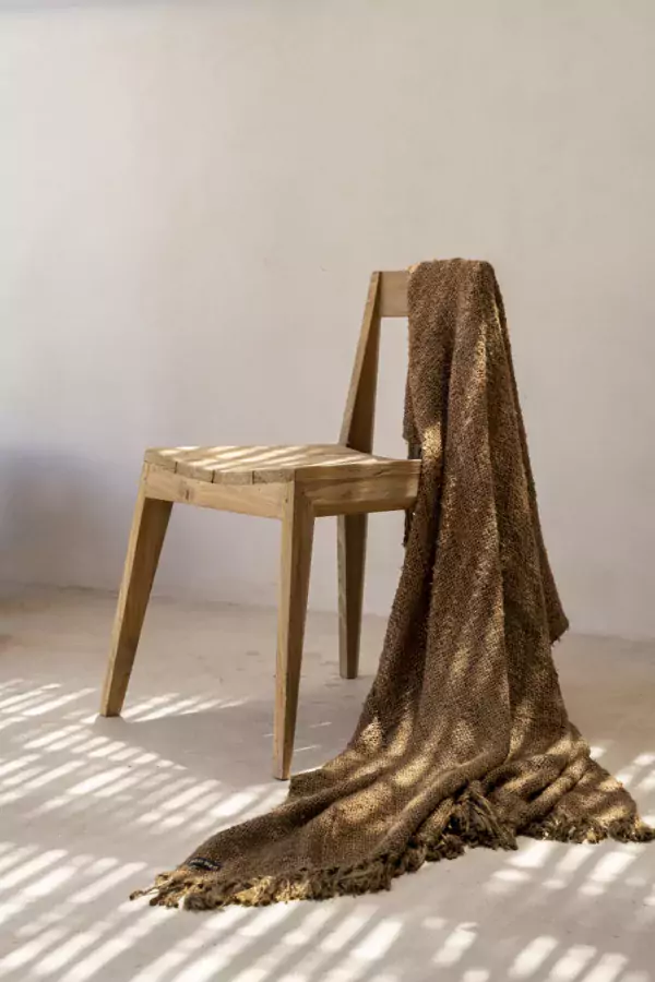chaise bois exotique, teck naturel mobilier de jardin écologique en teck recyclé