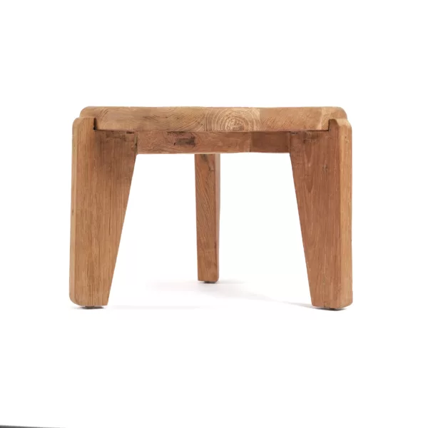 petite table basse Bali extérieur/intérieur, mobilier écologique durable en teck de récup par lldeco.fr