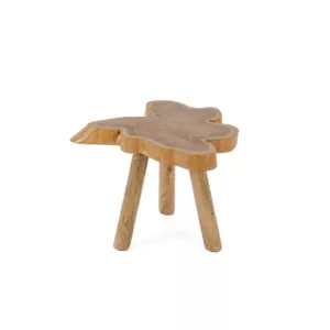 table d'appoint organic teck naturel