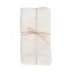serviette en lin blanc lot de 4