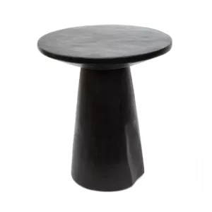 la table d'appoint timber conic noir 50