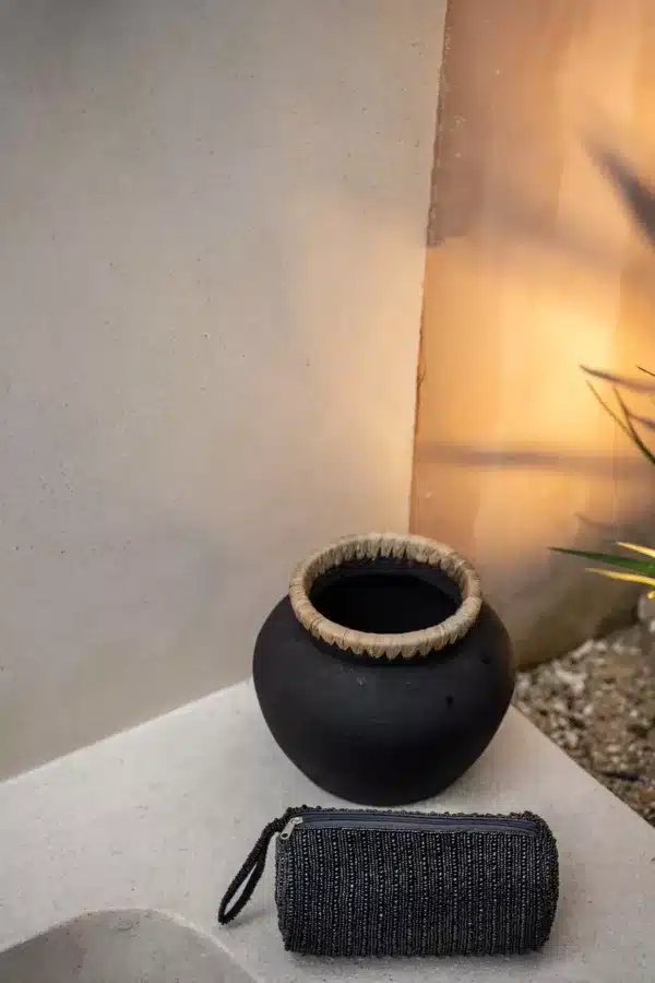 vase styly noir naturel s