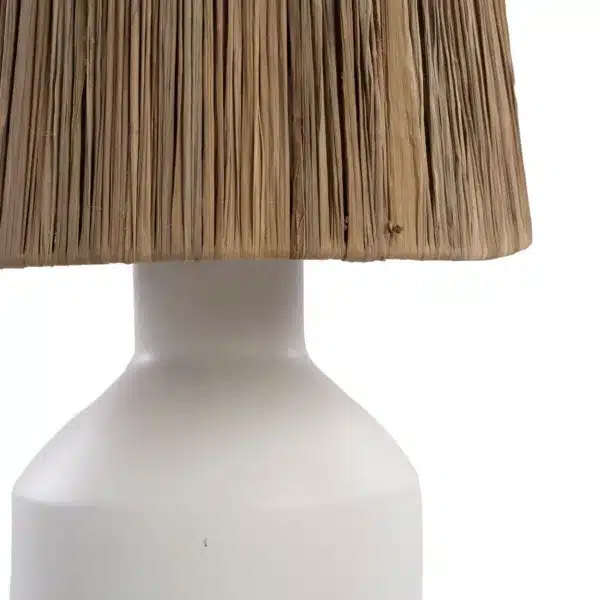 lampe de table bedouin blanc naturel
