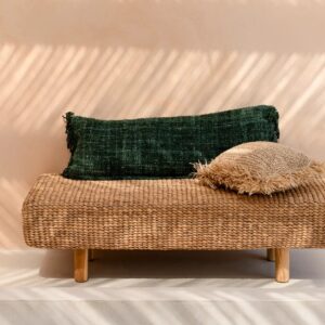 Housse de coussin Oh My Gee – Vert Forêt – 35x100 cm