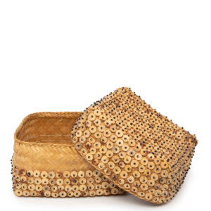 Panier en coque de noix de coco – Naturel – M