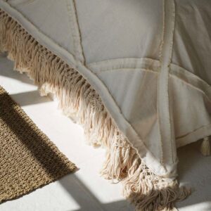 Plaid berbère en coton naturel