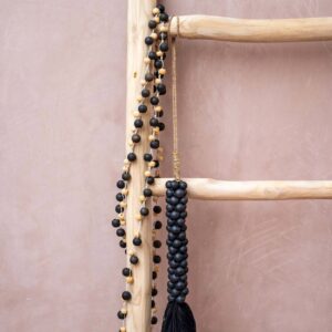 Collier Canggu – Noir naturel