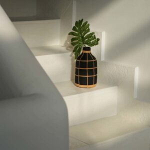 Vase Whoopy Noir Naturel – Grand