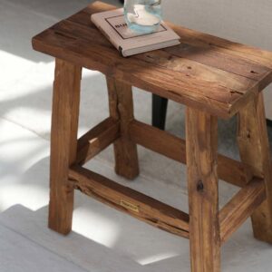 Tabouret rustique naturel