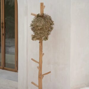 Porte-manteau en Teck Naturel — vue 2