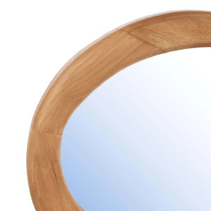 Miroir Organique en Teck – Taille M — vue 2