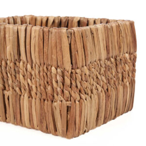 Panier Akuku – Feuille de Bananier Naturel – S