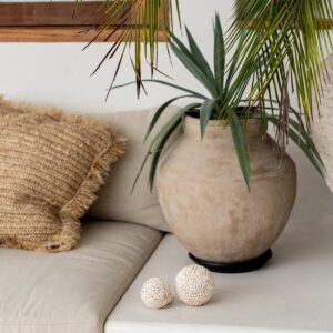 Boule en coquillages Bubble Shell – Blanc – M