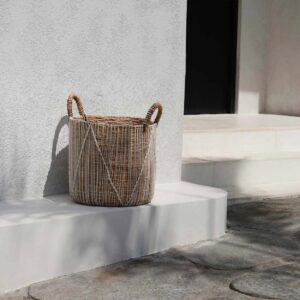 Panier en macramé tressé — Taille M