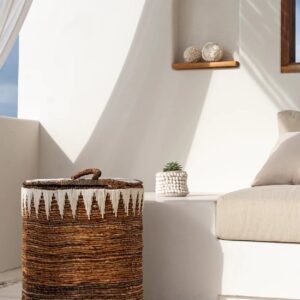 Panier à linge tressé Banana – L — vue 2